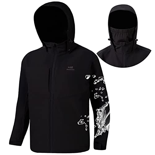 BIG BASS HUNTING MODS COAT（Black）/001 Megabass Wilderness Jacket - Black